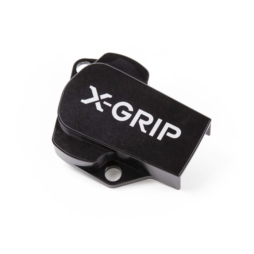 X-Grip Throttle Body Guard for KTM, Husqvarna, and GasGas Bikes (2023-2024) - (Black)