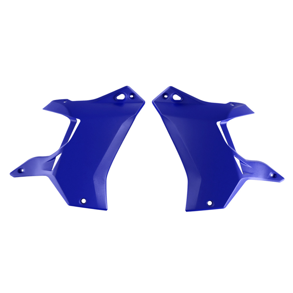 RTech Radiator Shrouds for Yamaha T7 700 Bikes (2019-2024) - (YZ Blue)