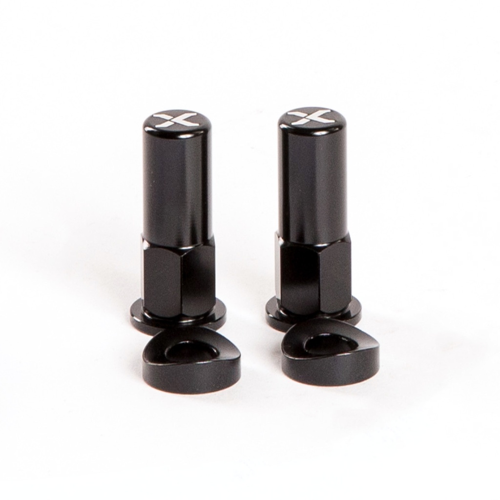 X-Grip Rim Lock Tower Nut Set (Black)