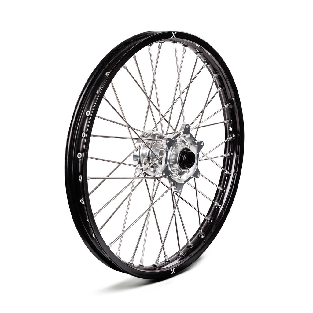 X-Grip V2 21" Single Wheel for KTM, Husqvarna, GasGas, Beta, and Sherco Bikes (2019-Up) - (Silver)