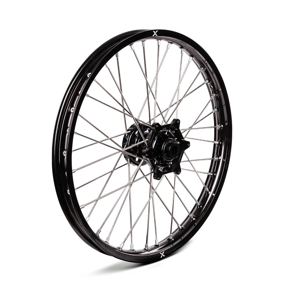 X-Grip V1 Single 21" Wheel for KTM, Husqvarna, Beta RR, and GasGas Bikes (Schwarz)