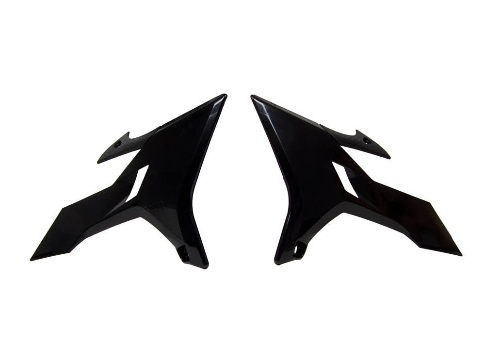 RTech Revolution Radiator Scoops for Yamaha YZ & YZ-X (2002–2022) - (Black)