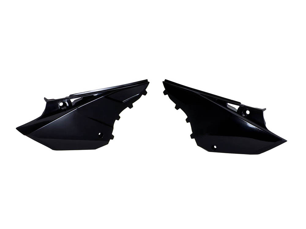 RTech YZ Revolution Side Panels for Yamaha YZ & YZ-X (2002–2022) - (Black)