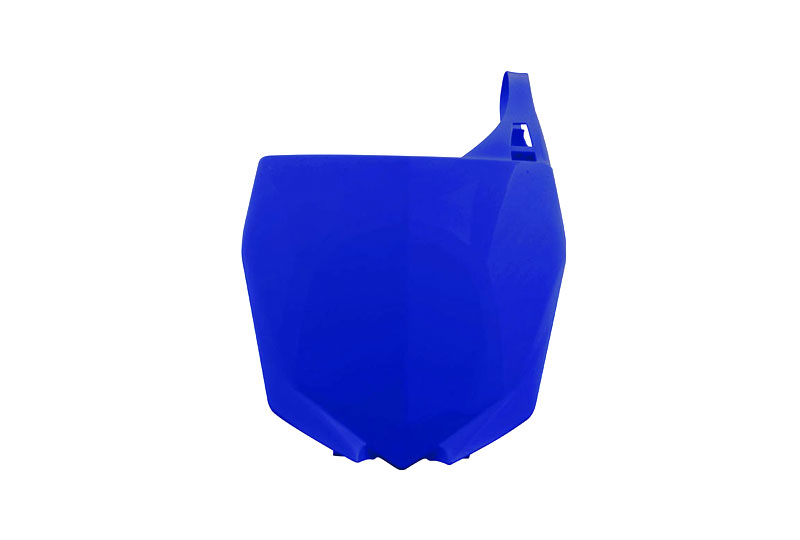 RTech YZ Revolution Front Number Plate for Yamaha YZ, YZF, YZ-F & YZ-X (2010–2022) - (YZ Blue)