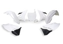 RTech Revolution Plastic Kit for Yamaha WR/YZ/YZ-X Models (2002 to 2022) - 6 PCS - (White / Black)