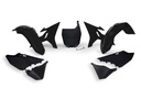 RTech Revolution Plastic Kit for Yamaha WR/YZ/YZ-X Models (2002 to 2022) - 6 PCS - (Black)