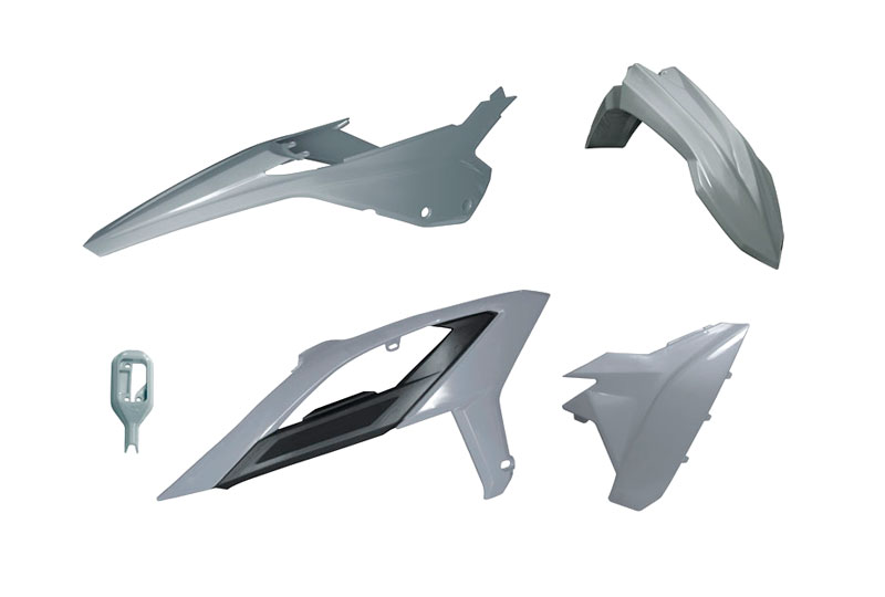 RTech Plastic Kit for Beta RR Models (2023 to 2024) - 4 PCS - (Quantum Grey / Black)