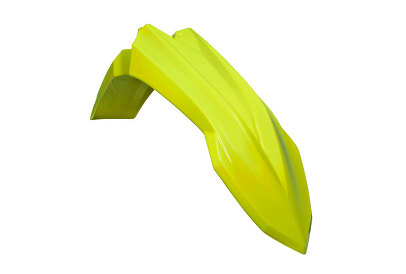 RTech Vented Front Fender for Beta RR and RX Bikes (2020-2025) - (Neon Yellow)