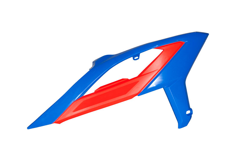 RTech Radiator Shrouds for Beta RR and RX Bikes (2023-2024) - (Beta Blue/Beta Red)