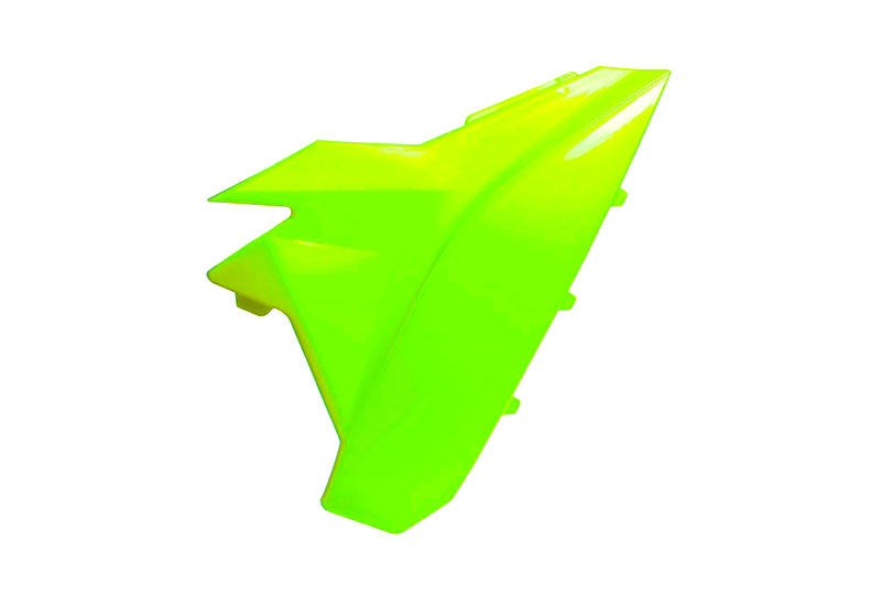 RTech Left Air Box Cover for Beta RR and RX Bikes (2023-2024) - (Neon Yellow)