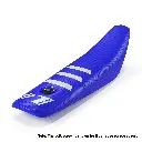 #1 Gripper Mini Light Rib Seat Cover for 50-65cc Youth Bikes (Blue/White)