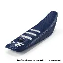 #1 Gripper Mini Light Rib Seat Cover for 50-65cc Youth Bikes (Dark Blue/White)