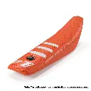 #1 Gripper Mini Light Rib Seat Cover for 50-65cc Youth Bikes (Orange/White)