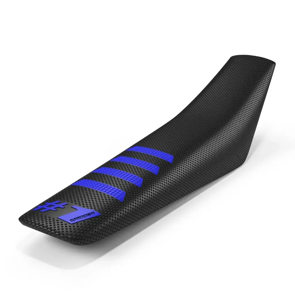 #1 Gripper Ribbed Universal Seat Cover (Black/Blue)