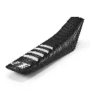 #1 Gripper Ribbed Universal Seat Cover (Black/White)