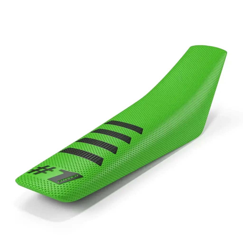 #1 Gripper Ribbed Universal Seat Cover (Green/Black)