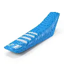 #1 Gripper Ribbed Universal Seat Cover (Light Blue/White)