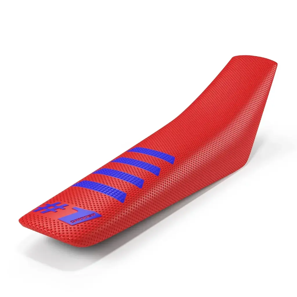 #1 Gripper Ribbed Universal Seat Cover (Red/Blue)