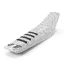#1 Gripper Ribbed Universal Seat Cover (White/Black)