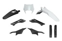RTech Complete Plastic Kit for Sur-Ron Ultra Bee Models (2023 to 2025) - 6 PCS - (Black/White)