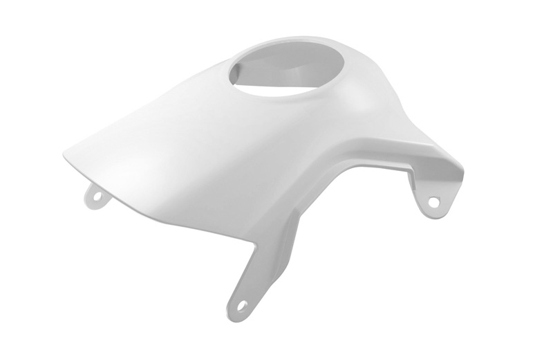 RTech Gas Tank Cover for Select GasGas Bikes (2023-2025) - (White)