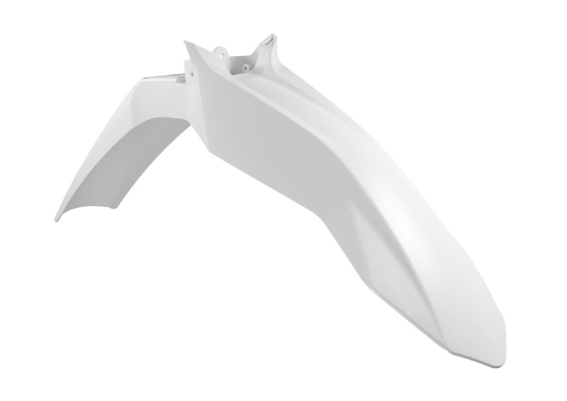 RTech Front Fender for Select GasGas Bikes (2023-2025) - (White)