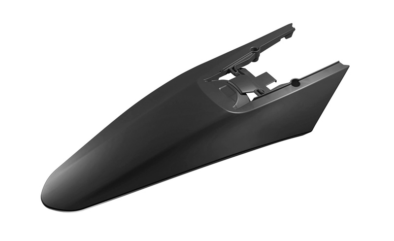 RTech Rear Fender for Select GasGas Bikes (2023-2025) - (Black)