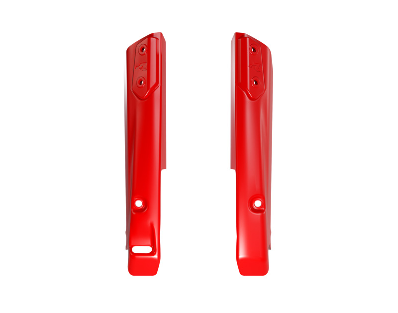 RTech Fork Protectors for Yamaha T7 Bikes (2019-2025) - (Red)