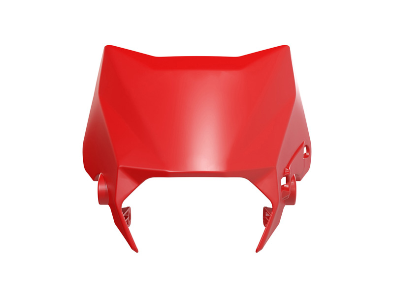 RTech Front Headlight Mask for Sur-Ron Ultra Bee Models (2023 to 2024) - (Honda Red)