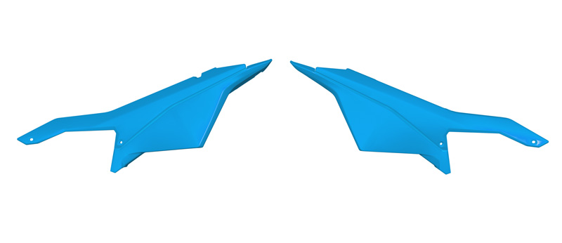RTech Side Panels for Sur-Ron Ultra Bee Models (2023 to 2025) - (Light Blue)