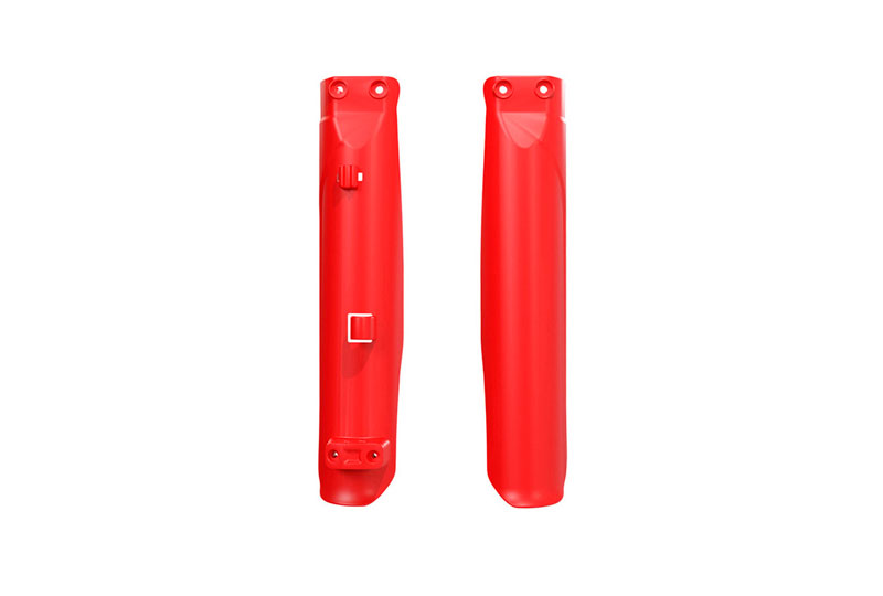 RTech Fork Protectors for Sur-Ron Ultra Bee Models (2023 to 2025) - (Honda Red)