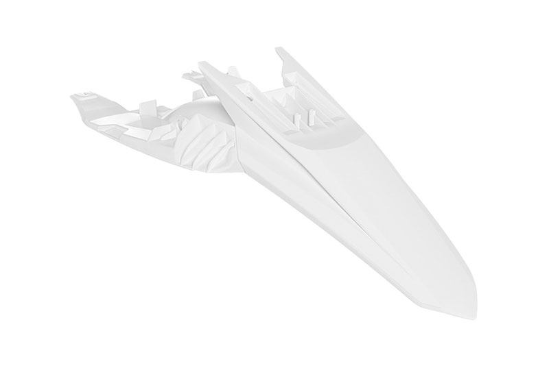 RTech Rear Fender for KTM SX 65 & GasGas MC 65 Models (2024 to 2025) - (White)