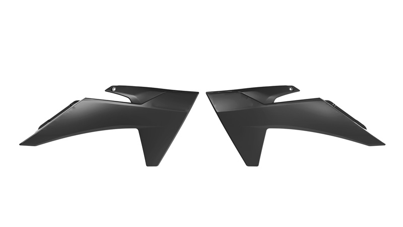 RTech Radiator Scoops for KTM SX 65 Models (2024 to 2025) - (Black)