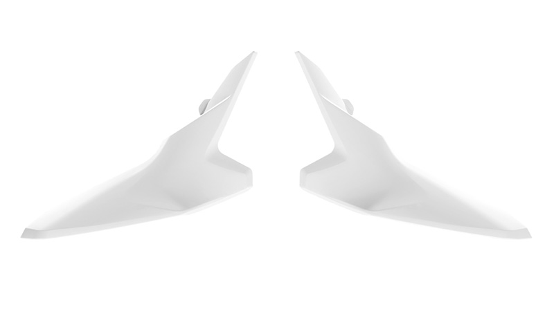 RTech Side Panels for KTM SX 65 & GasGas MC 65 Models (2024 to 2025) - (White)