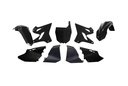 RTech Plastics Restyling Kit for Yamaha YZ/YZ-X Models (2002 to 2021) - 6 PCS - (Black)