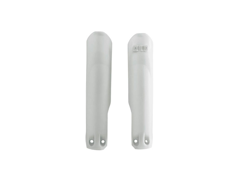 RTech Fork Protectors for Beta RR and RX Bikes (2020-2025) - (White)
