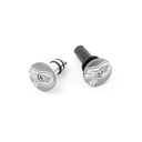S3 #5 Bar Ends for 14mm Diameter Handlebars (Silver)