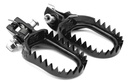 S3 Steel Punk Footpegs for GasGas, Husqvarna & KTM Bikes (2017-2024) - (Black)