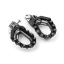 S3 Solid HardRock Aluminum Trials Footpegs for Beta, GasGas, JTG, Sherco, TRRS & Vertigo Bikes (1996-2025) - (Black)