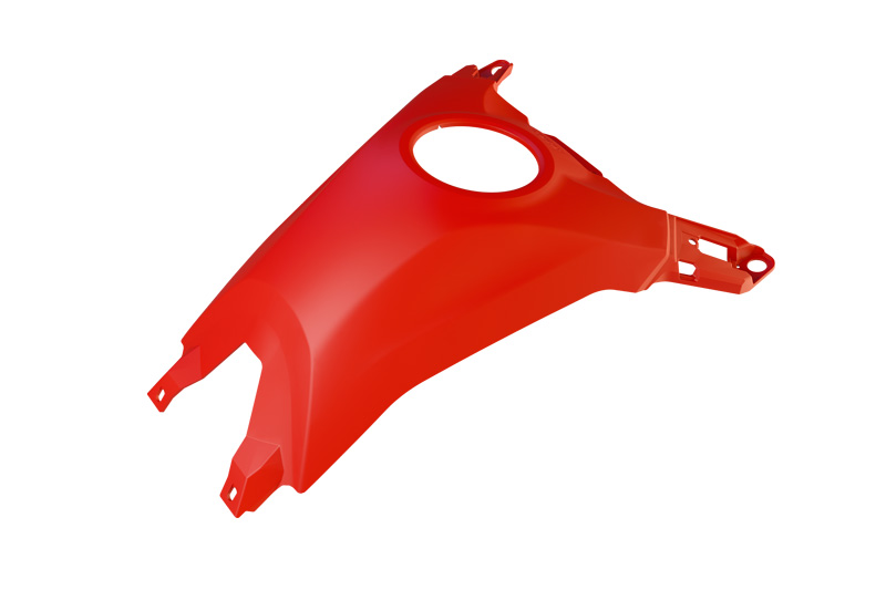 RTech Gas Tank Cover for the Yamaha T7 (2025) - (Red)