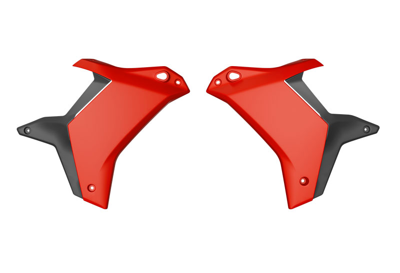RTech Radiator Scoops for the Yamaha T7 (2025) - (Red)