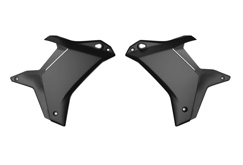 RTech Radiator Shrouds for the Yamaha T7 (2025) - (Black)
