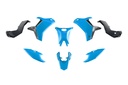 RTech Revolution Plastic Kit for the Yamaha T7 (2025) - 5 PCS - (Light Blue/Black)