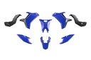 RTech Revolution Plastic Kit for the Yamaha T7 (2025) - 5 PCS - (Blue/Black)