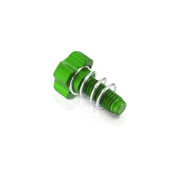 S3 Clutch Lever Adjuster Screw for Braktec / AJP Systems - M5 - (Green)