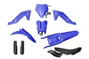 RTech Revolution Plastic Kit for Talaria Sting Bikes (2023-2025) - 7 PCS - (Blue/Black)
