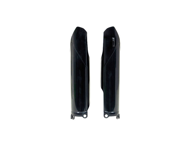 RTech Fork Protectors for Kawasaki KX & KX-X Big Bikes (2016 to 2025) - (Black)