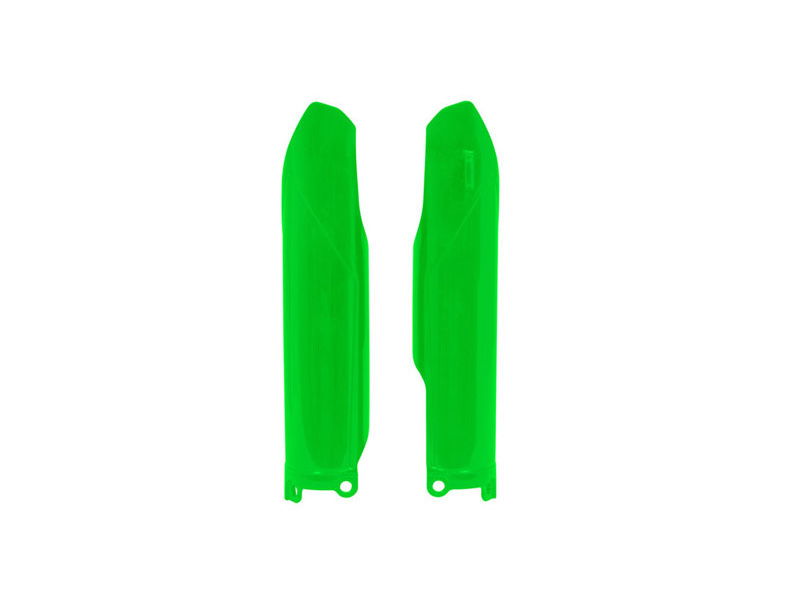 RTech Fork Protectors for Kawasaki KX & KX-X Big Bikes (2016 to 2025) - (Neon Green)