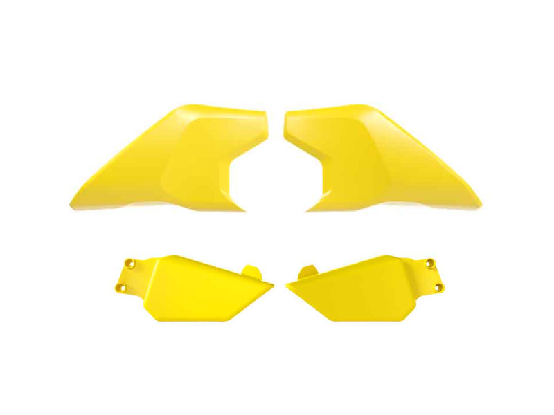 RTech Side Panels for Husqvarna TC 50 Bikes (2024-2025) - (Husqvarna Lemon Yellow)