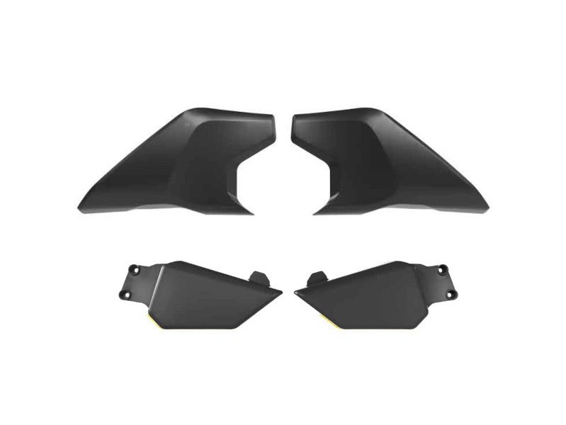 RTech Side Panels for Husqvarna TC 50 Bikes (2024-2025) - (Black)